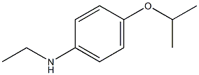 N-ethyl-4-(propan-2-yloxy)aniline Struktur