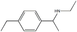 N-ethyl-N-[1-(4-ethylphenyl)ethyl]amine Struktur