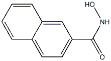 N-hydroxy-2-naphthamide Struktur