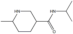 N-isopropyl-6-methylpiperidine-3-carboxamide Struktur