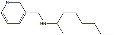 octan-2-yl(pyridin-3-ylmethyl)amine Struktur