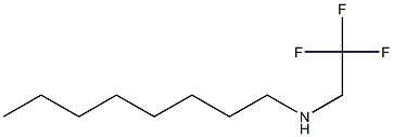 octyl(2,2,2-trifluoroethyl)amine Struktur