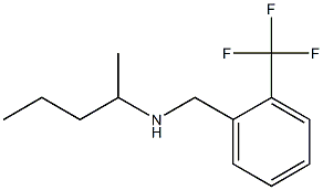 pentan-2-yl({[2-(trifluoromethyl)phenyl]methyl})amine Struktur