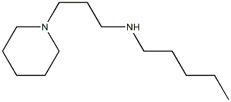 pentyl[3-(piperidin-1-yl)propyl]amine Struktur