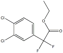 Ethyl (3,4-Dichlorophenyl)-difluoroacetate Struktur