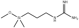 Guanidine,  N-[3-(methoxydimethylsilyl)propyl]- Struktur