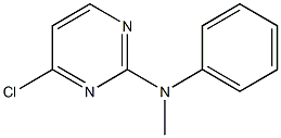 N-(4-chloro-2-pyrimidinyl)-N-methyl-N-phenylamine Struktur