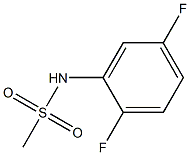 N-(2,5-difluorophenyl)methanesulfonamide Struktur