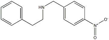 N-(4-nitrobenzyl)-2-phenylethanamine Struktur