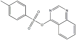 4-quinazolinyl 4-methylbenzenesulfonate Struktur