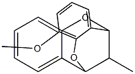 methyl 17-methyl-8,16-dioxatetracyclo[7.7.1.0~2,7~.0~10,15~]heptadeca-2,4,6,10,12,14-hexaen-6-yl ether Struktur