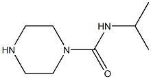 N-isopropyl-1-piperazinecarboxamide Struktur