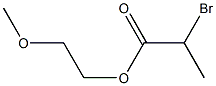 2-Methoxyethyl 2-bromopropionate Struktur