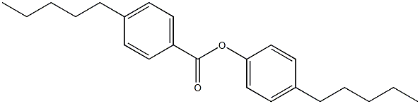 4'-Amylphenol p-amylbenzoate Struktur