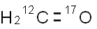 Carbon-12C  monoxide-17O Struktur