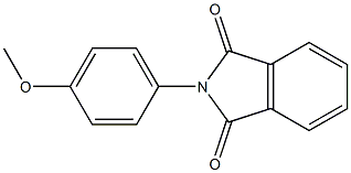 2-(4-methoxyphenyl)-1H-isoindole-1,3(2H)-dione Struktur