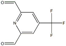 4-(trifluoromethyl)-2,6-pyridinedicarboxylic acid  hydride Struktur