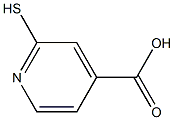 2-Sulfanylisonicotinic acid ,97% Struktur