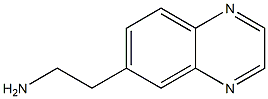 2-(Quinoxalin-6-yl)ethanamine Struktur