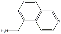 1-isoquinolin-5-ylmethanamine Struktur