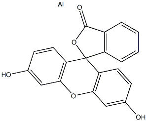 Fluorescein aluminum Struktur