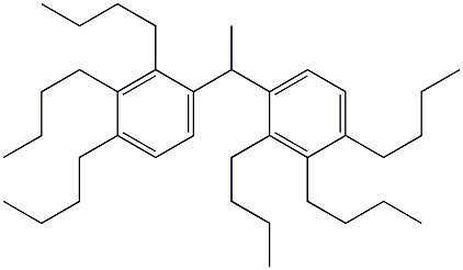 4,4'-Ethylidenebis(1,2,3-tributylbenzene) Struktur