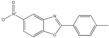 2-(4-Methylphenyl)-5-nitrobenzoxazole Struktur