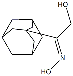 1-(3-Adamantyl)-2-hydroxyethanone oxime Struktur