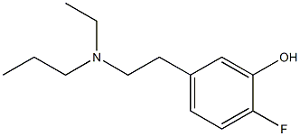 2-Fluoro-5-[2-(N-ethylpropylamino)ethyl]phenol Struktur