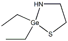 2,2-Diethyl-1,3,2-thiazagermolidine Struktur