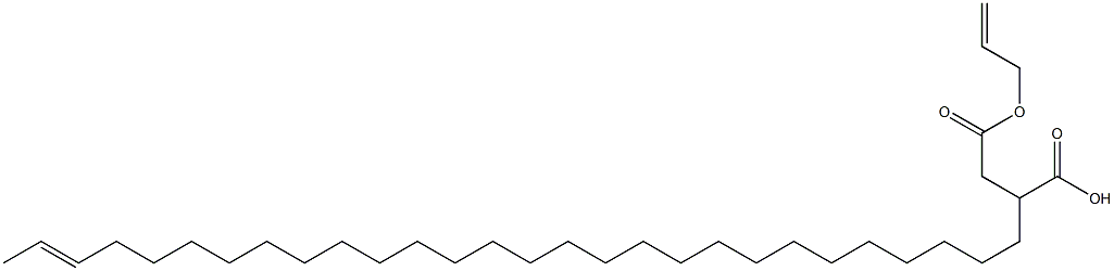 2-(26-Octacosenyl)succinic acid 1-hydrogen 4-allyl ester Struktur