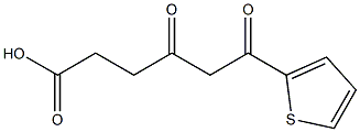 4,6-Dioxo-6-(2-thienyl)hexanoic acid Struktur