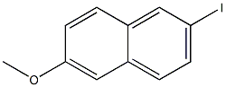 (6-Methoxynaphthalene-2-yl) iodide Struktur