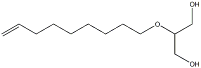 2-(8-Nonenyloxy)-1,3-propanediol Struktur