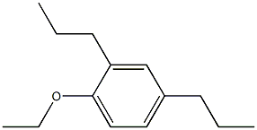 1-Ethoxy-2,4-dipropyl-benzene Struktur