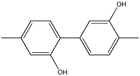 4,4'-Dimethyl-1,1'-biphenyl-2,3'-diol Struktur