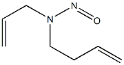 N-Allyl-N-nitroso-3-butenylamine Struktur