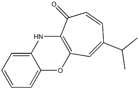 7-Isopropylbenzo[b]cyclohept[e][1,4]oxazin-10(11H)-one Struktur