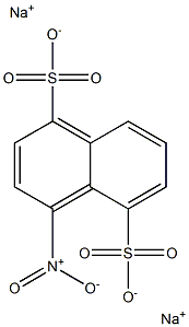 4-Nitro-1,5-naphthalenedisulfonic acid disodium salt Struktur