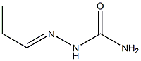 Propionaldehyde semicarbazone Struktur