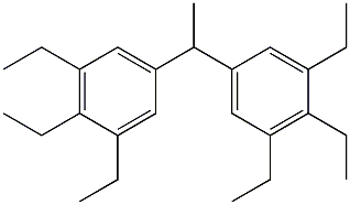 5,5'-Ethylidenebis(1,2,3-triethylbenzene) Struktur