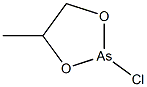 2-Chloro-4-methyl-1,3,2-dioxarsolane Struktur