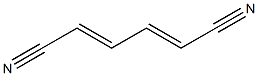 (1E,3E)-1,3-Butadiene-1,4-dicarbonitrile Struktur