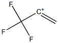 3,3,3-Trifluoro-1-propen-2-ylium Struktur