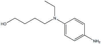 4-[(4-Aminophenyl)ethylamino]-1-butanol Struktur