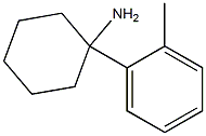 1-(2-Methylphenyl)cyclohexylamine Struktur