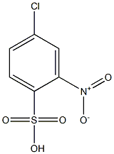 4-Chloro-2-nitrobenzenesulfonic acid Struktur