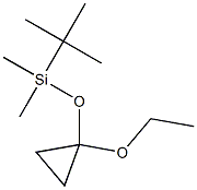 1-Ethoxy-1-(tert-butyldimethylsiloxy)cyclopropane Struktur