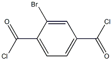 2-Bromoterephthaloyl dichloride Struktur