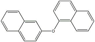 1,2'-Oxybisnaphthalene Struktur